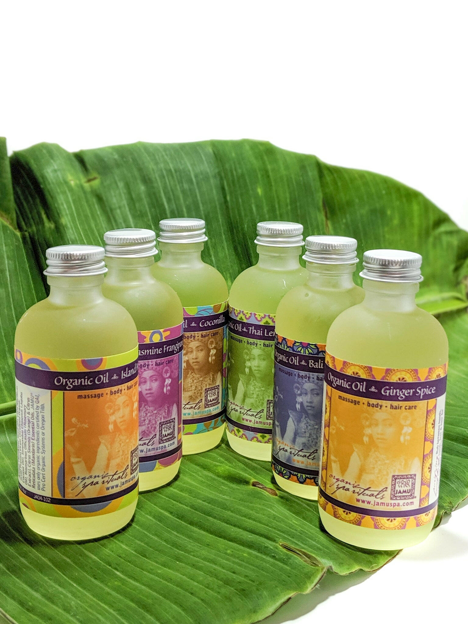 Tropical Wellness Kit (Organic Oil Set) - JAMU Organic Spa Rituals - balinese massage, organic body products, health and wellness