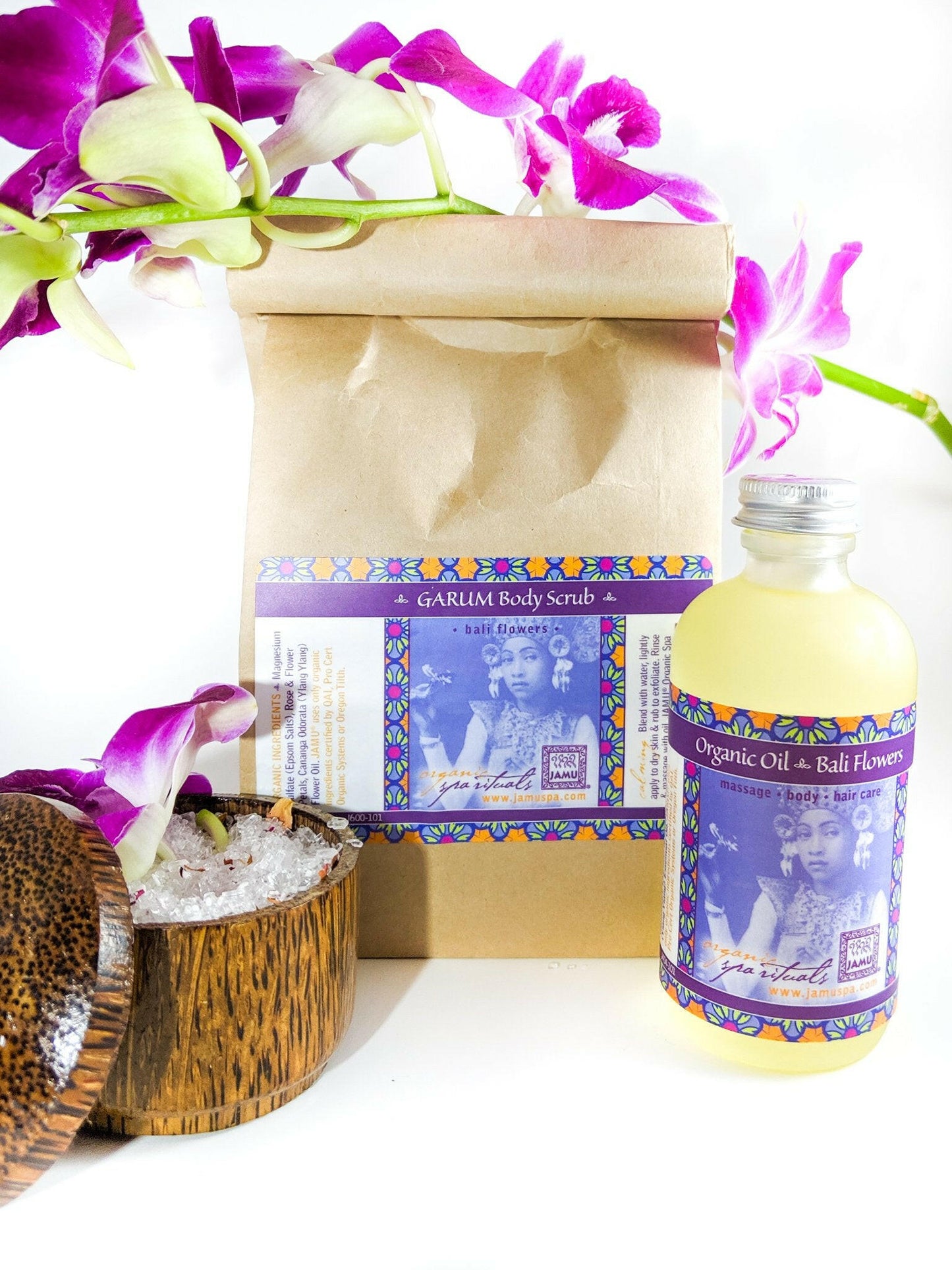 Tropical Body Scrubs - JAMU Organic Spa Rituals - balinese massage, organic body products, health and wellness