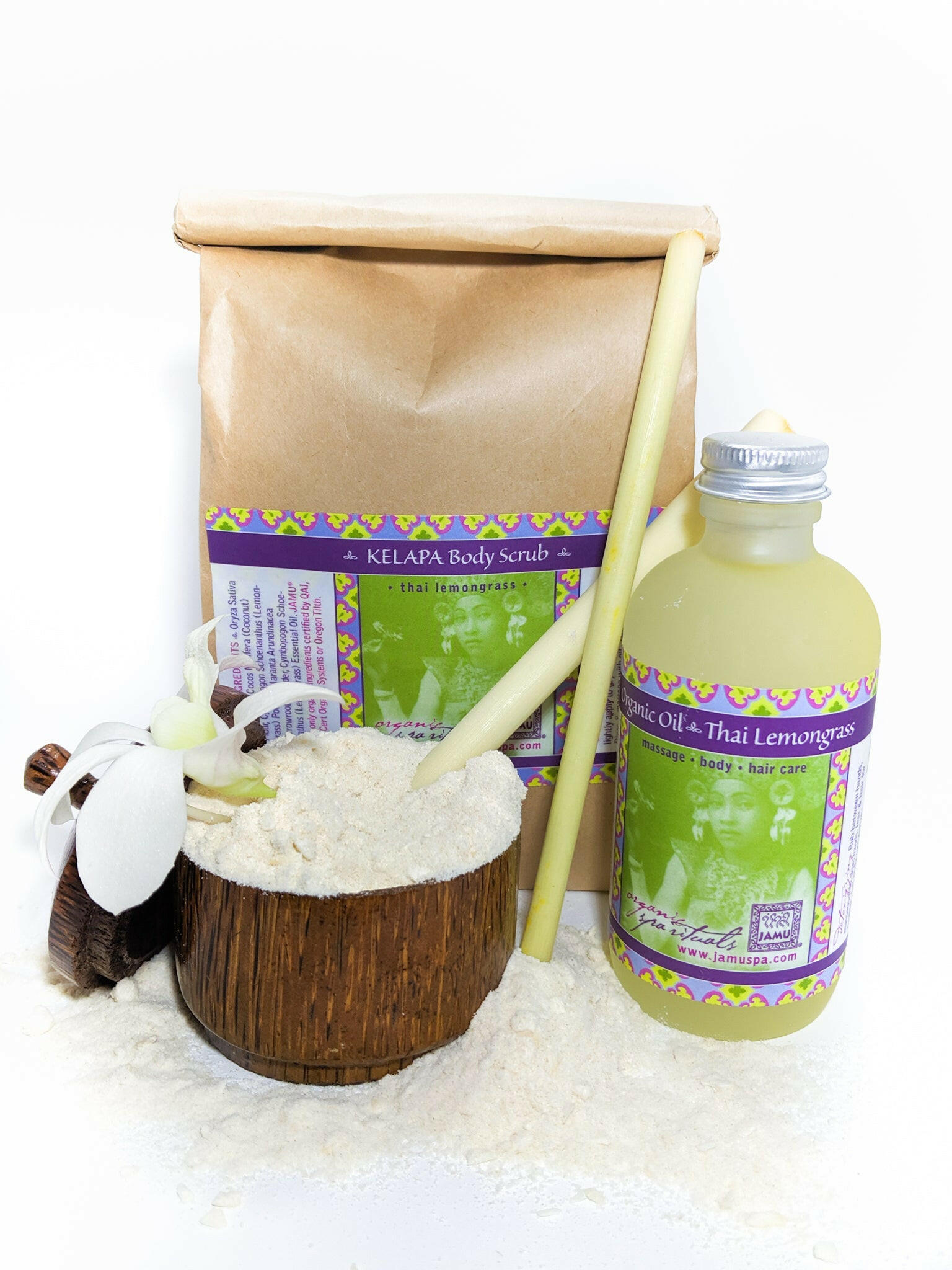 Tropical Body Scrubs - JAMU Organic Spa Rituals - balinese massage, organic body products, health and wellness