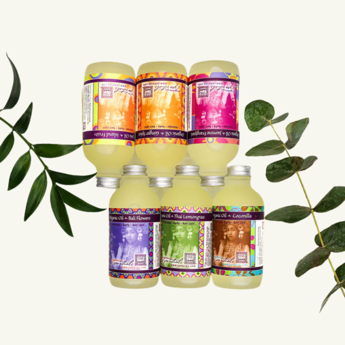 JAMU Tropical Oil Wellness Kit.