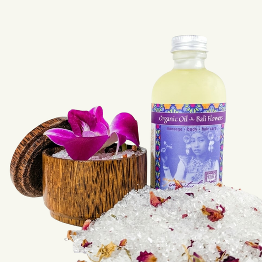 Bali Flowers + Sacred Soak