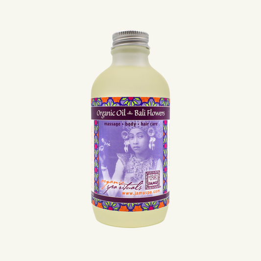 Bali Flowers Organic Massage & Body Oil.
