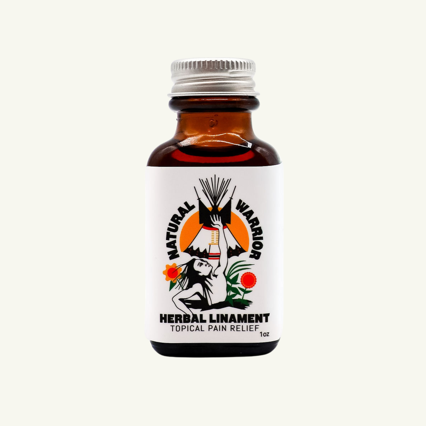 Natural Warrior Herbal Liniment Concentrate: Topical Pain Relief