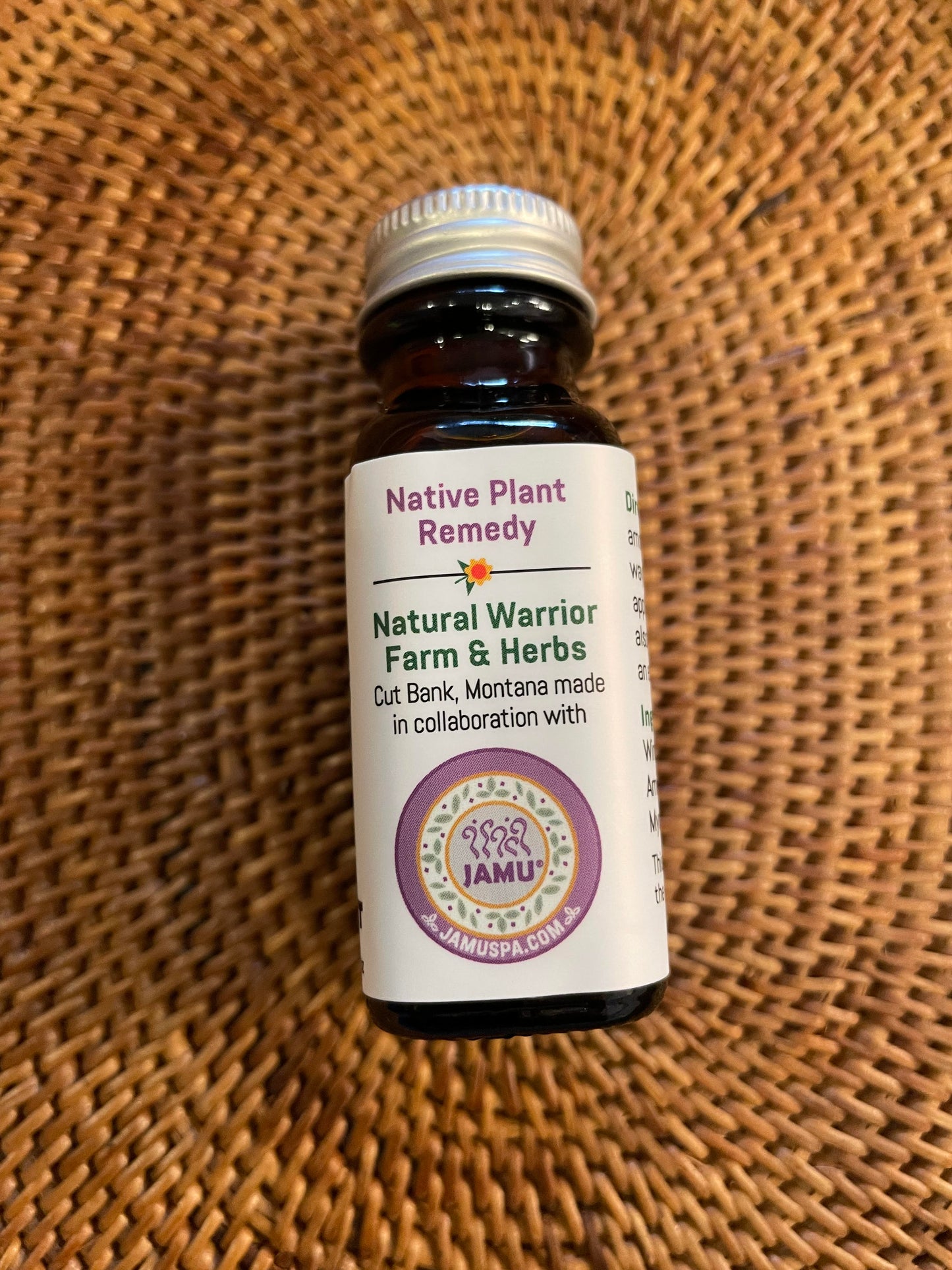 Natural Warrior Herbal Linament Concentrate.