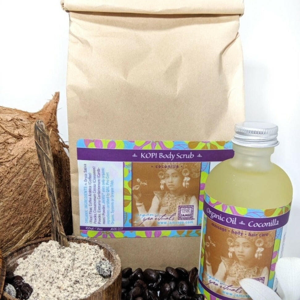 Self Care Kit - JAMU Organic Spa Rituals - balinese massage, organic body products, health and wellness