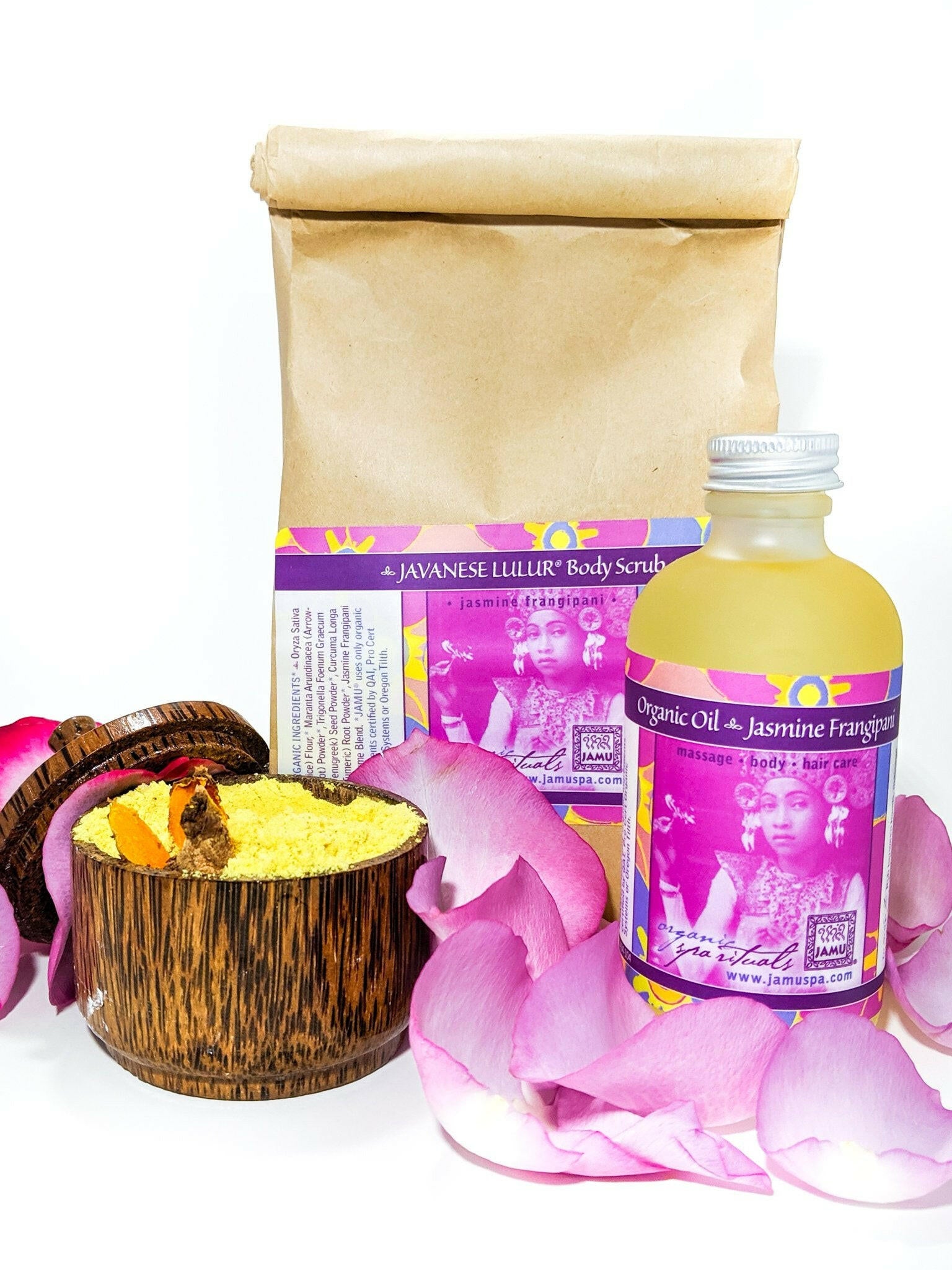 Tropical Body Scrubs - JAMU Organic Spa Rituals - balinese massage, organic body products, health and wellness