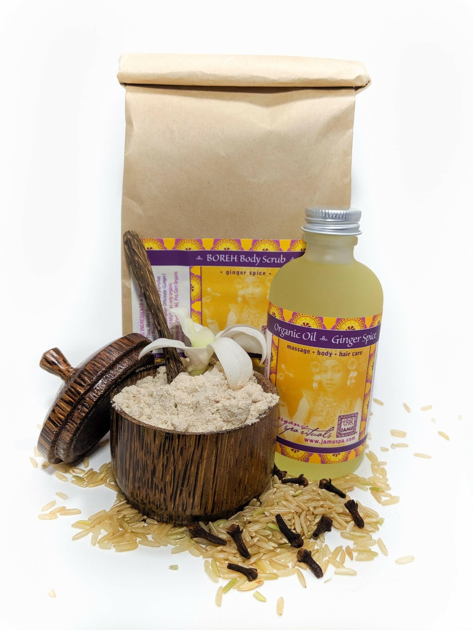 Tropical Body Scrubs - JAMU Organic Spa Rituals - balinese massage, organic body products, health and wellness
